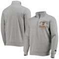 Men's Starter Gray New Orleans Saints Throwback Heisman Quarter-Zip Jacket