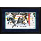 Ryan Donato Seattle Kraken Autographed Framed 10" x 18" 1st Franchise Goal Photograph with "1st 10/12/21" Inscription