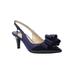 Wide Width Women's Gabino Pumps by J. Renee® in Navy Navy (Size 8 1/2 W)