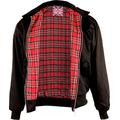 Knightsbridge Harrington jacket, black, men's jacket, autumn jacket, scooter jacket, bomber jacket - Black - XXX-Large