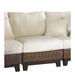 Panama Jack Sanibel Armless Chair with Cushion