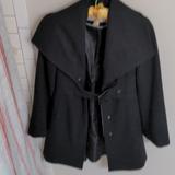 Jessica Simpson Jackets & Coats | Jessica Simpson Black Wool Blend Jacket Size Xs | Color: Black | Size: Xs