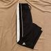 Adidas Pants | Adidas Clima-Lite Sweatpants, Black/White, Men’s Medium, Adjustable Tie Waist. | Color: Black/White | Size: M
