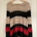 Free People Sweaters | Free People Striped Tunic Sweater | Color: Black/Red | Size: Xs