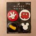 Disney Accessories | Disney Mickey Mouse Pin Back Button Set! Nwt! | Color: Black/White | Size: Os