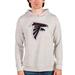 Men's Antigua Oatmeal Atlanta Falcons Team Absolute Pullover Hoodie