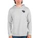 Men's Antigua Heathered Gray Tennessee Titans Absolute Pullover Hoodie