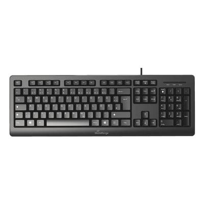 Kabelgebundene Tastatur »MROS109« schwarz, MediaRange