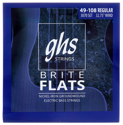 GHS 3070 Brite Flats Short Scale