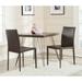 SAFAVIEH Karna Faux Leather Dining Chair (Set of 2) - 18.9" x 22.8" x 35.8"