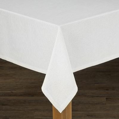 Wide Width DANUBE TABLECLOTHS by LINTEX LINENS in White (Size 52