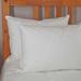 233 Thread Count White Goose Feather Pillow Twin Pack by St. James Home in White (Size KING)