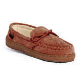 Men's Men's Cloth Moccasin by Old Friend Footwear in Chestnut (Size 14 M)