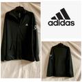 Adidas Jackets & Coats | Adidas Climalite Black Jacket | Color: Black/White | Size: L