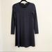 Madewell Dresses | Madewell Long Sleeve Sheath Dress Sz Xxs | Color: Black | Size: Xxs