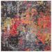 Blue/Orange 79 x 0.45 in Indoor Area Rug - Langley Street® Hertzler Abstract Area Rug | 79 W x 0.45 D in | Wayfair D2B5FDACCA5A4E1187E9926F84F8ED2A