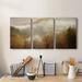 Loon Peak® Photography Study Autumn Mist- Premium Gallery Wrapped Canvas - Ready To Hang Canvas, in Black/Blue/Green | 12 H x 24 W x 1 D in | Wayfair