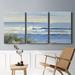 Rosecliff Heights Beach Combers- Premium Gallery Wrapped Canvas - Ready To Hang Canvas, Solid Wood in Brown | 27 H x 54 W x 1 D in | Wayfair
