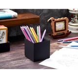 Inbox Zero Pen Holder Plastic in Black | 4 H x 3.74 W x 4 D in | Wayfair A13FE31DDB304F6EAD8428803C08803A