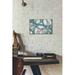 Orren Ellis 'Industrial I Teal' By Michael Mullan Canvas Wall Art Canvas in Green | 12 H x 18 W x 0.75 D in | Wayfair