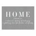 The Twillery Co.® Pemberton Home Definition 4 Easel Back Canvas Fabric in Gray | 5 H x 7 W x 0.5 D in | Wayfair 73D1EC88997C45C088CBD8C6F3898E75