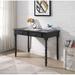 Bungalow Rose Desk Wood in Black | 30 H x 24 W x 42 D in | Wayfair C9DFC3DCE8E24013B7856D3EA79E90A8