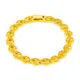 Bracelet en or véritable 24K goutte d'eau plaqué or bijoux pour femmes cadeaux de mariage