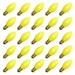 Vickerman 297551 - 7 watt 130 volt C9 Intermediate Screw Base Ceramic Yellow (25 pack) Christmas Light Bulbs (V472155-25 25/PK)