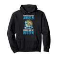 Studieren Kann Jeder Angeln Nur Die Besten Angler Spruch Pullover Hoodie