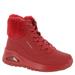 Skechers Uno Rugged - Womens 6 Red Boot Medium