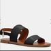 Coach Shoes | Coach Henny Sandal Sz 9.5 | Color: Black | Size: 9.5