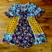 Anthropologie Dresses | Anthropologie Floral Dress Made In India | Color: Purple/Yellow | Size: S