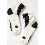 Anthropologie Accessories | Anthropologie Hansel From Basel Balance Crew Socks | Color: Black/White | Size: Os