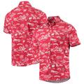 Men's Reyn Spooner Red Wisconsin Badgers Classic Button-Down Shirt