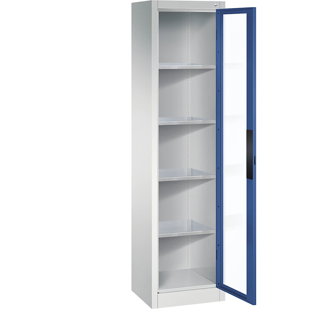 Armoire vitrée à portes battantes C+P