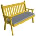 Pine 6' Traditional English Garden Bench