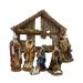 Kurt Adler 6-Inch Resin Nativity Set of 7