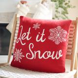 SAFAVIEH Snowfall 20-inch Square Decorative Accent Throw Pillow