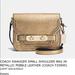 Coach Bags | Coach Crossbody Purse | Color: Gold | Size: Os