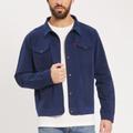 Levi's Jackets & Coats | Levi's Men's Engineered Knit Navy Blue Button Jacket 72817-001 Cotton Blend | Color: Blue | Size: Various