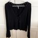Free People Tops | Free People Long Sleeve Blouse | Color: Black | Size: S