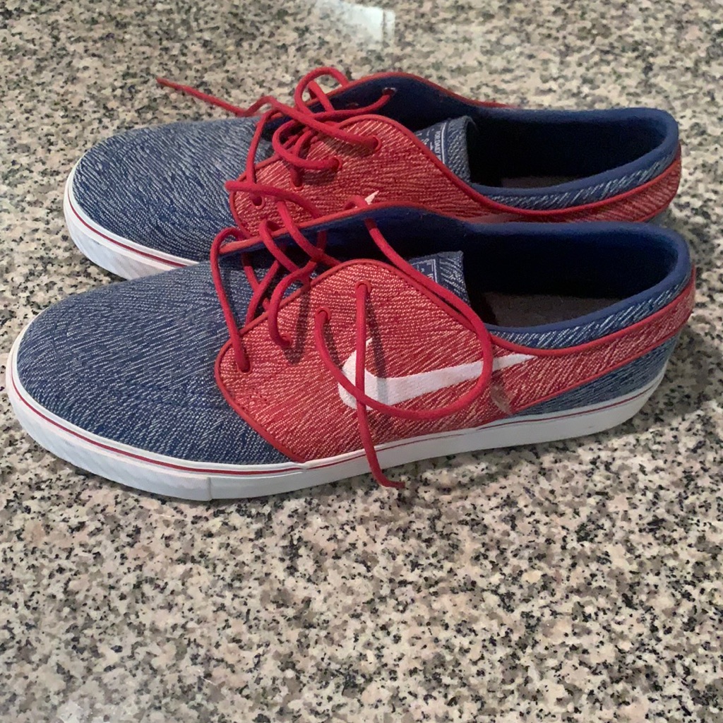 Nike Shoes | Men’s 11.5 Nike Sb Low Shoes | Color: Blue/Red | Size: 11.5