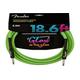 Fender® »GLOW IN THE DARK - CABLE« Instrumenten-Kabel - 5.5m - Farbe: Grün