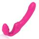 Sh Lifelike Bendable Strapless Strap On Vibrator | Real Feel Silicone | 12 Vibration Settings | Purple