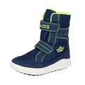 Lico Boy's Unisex Kids Namsos V Snow Boot, Marine/Lemon, 12.5 UK Child