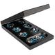 Legacy Deluxe Mancala Classic Game with Folding Wooden Game Board and Colored Glass Stones, Family Game for Ages 8 and up