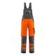 Mascot Newcastle Hi-Vis Bib-Brace Overall 15569-860 - Safe Supreme Mens 90C52 (W36.5 L35) Hi-Vis Orange/Dark Anthracite Grey
