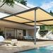 HGmart Sunscreen Shade Panel 8'X12' Rectangle Shade Sail in Brown | 120 W x 72 D in | Wayfair SDP900610WF