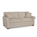 Braxton Culler Bedford Queen Sleeper Sofa in White/Brown | 38 H x 86 W x 40 D in | Wayfair 728-0152/INN/0865-91/HAVANA