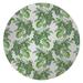 KAVKA DESIGNS Spotted Laurel Office Mat by Becky Bailey in Green/Gray | 0.08 H x 60 W x 60 D in | Wayfair MWOMT-17299-5X5-BBA8291